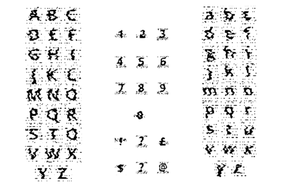 Glitch Interfere Font - Preview 1