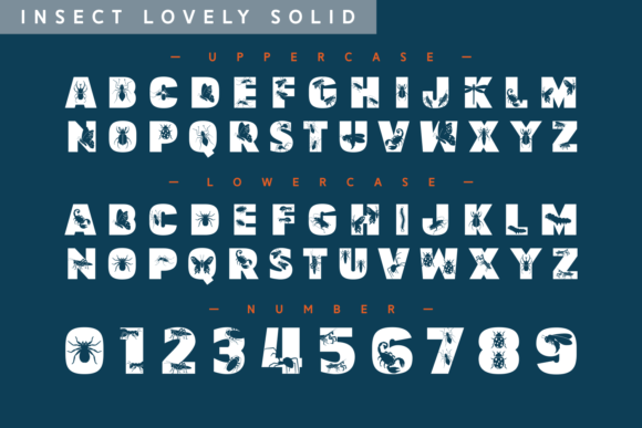 Insect Lovely Font - Preview 5