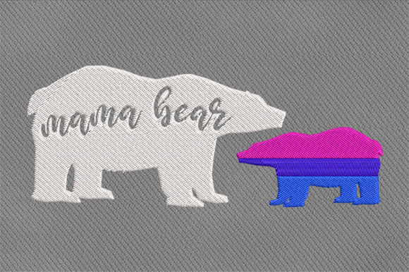Mama Bear Bisexual Colors