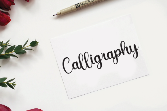 Millenial Font PNG with transparent background - Preview 1