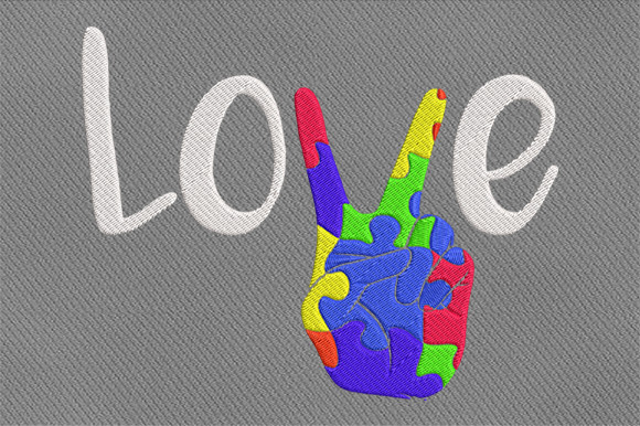 Peace Sign Hand Gay LGBT Pride Month