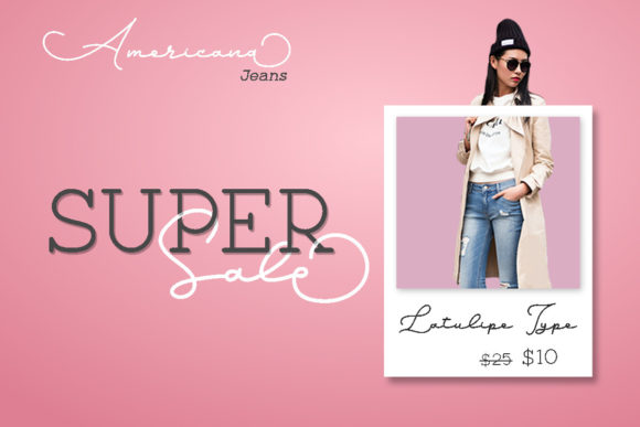 Ricotta Font PNG with transparent background - Preview 5