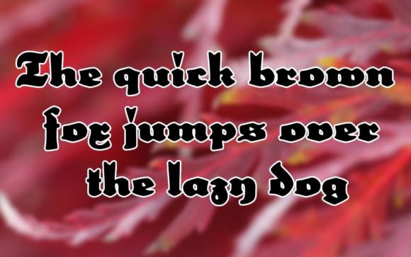 Schulze Werbekraft Font PNG with transparent background - Preview 1
