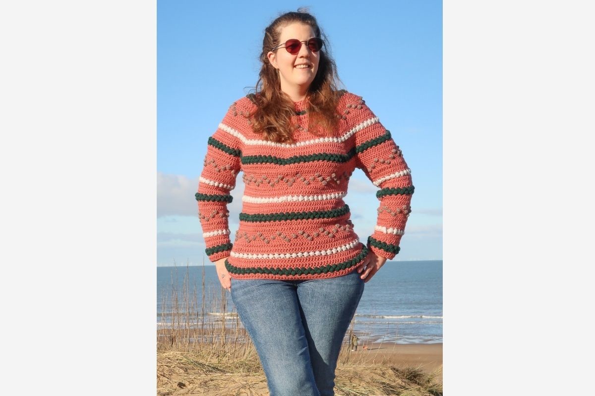 Beads and Bobbles Sweater