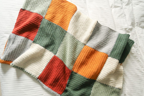 Crochet Block Blanket