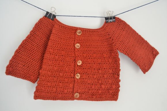 Bubbly Baby Cardigan