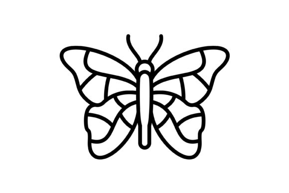 Butterfly Outline Icon Gráfico Iconos Por Maan Icons