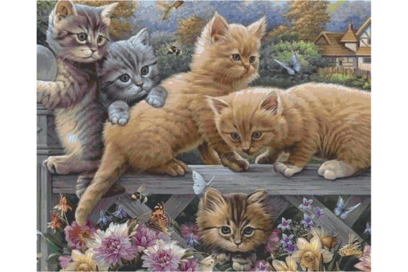 Cross Stitch Patterns Cats/51