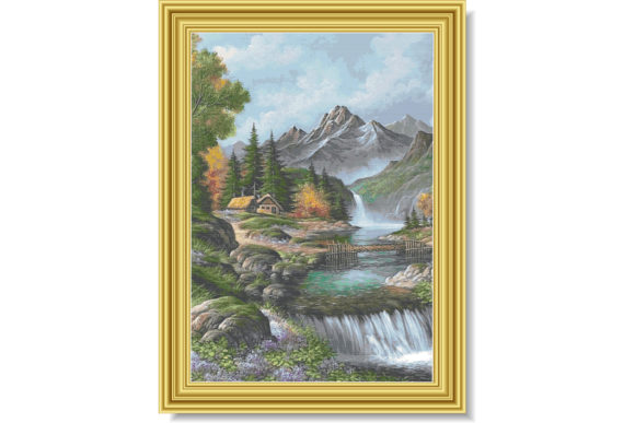Cross Stitch Patterns/ Nature107