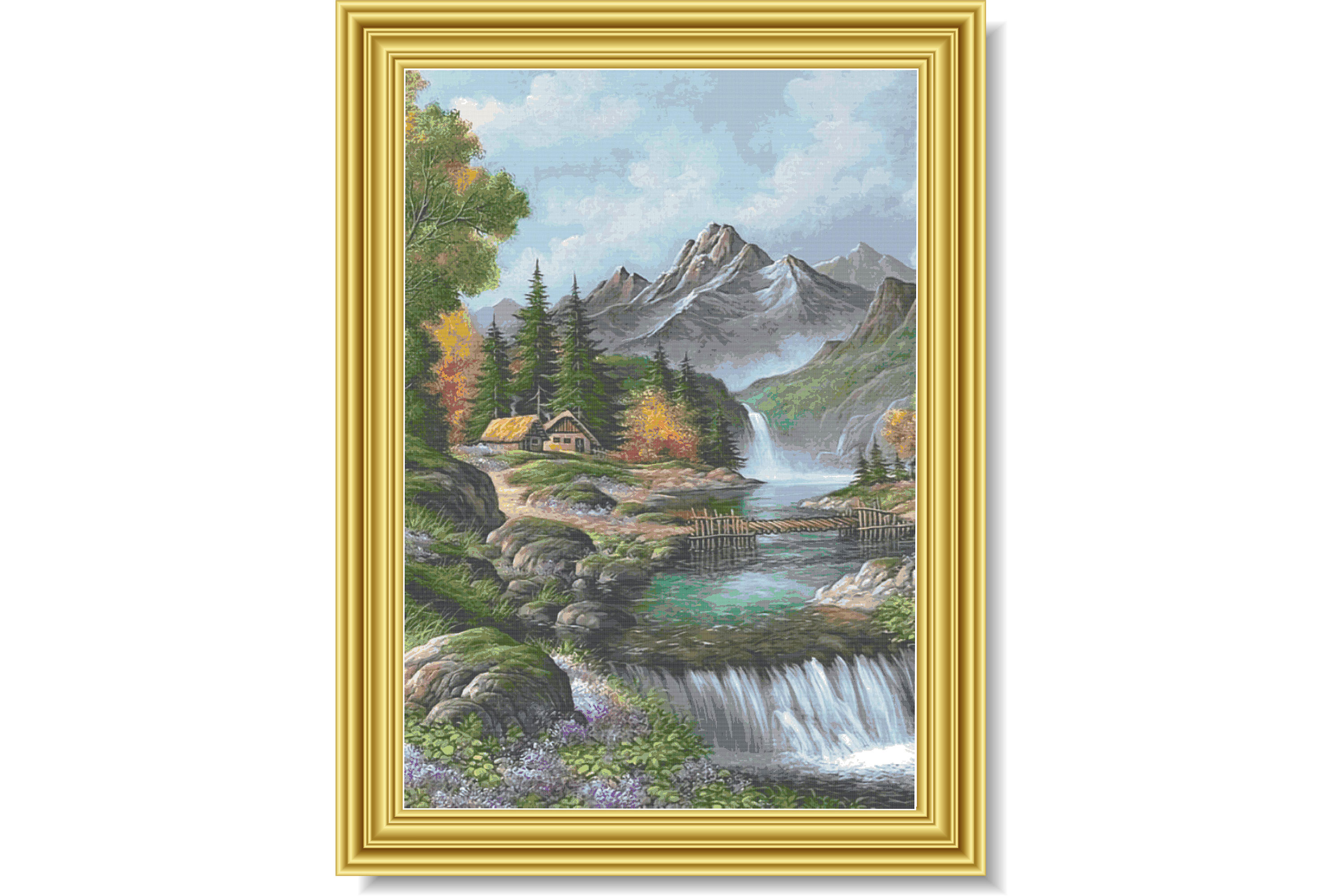 Cross Stitch Patterns/ Nature107