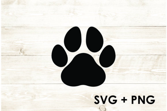 Dog Paw Print SVG