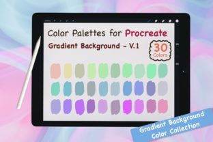 Procreate Color Palettes - Gradient V.1 Graphic by jennythip · Creative ...