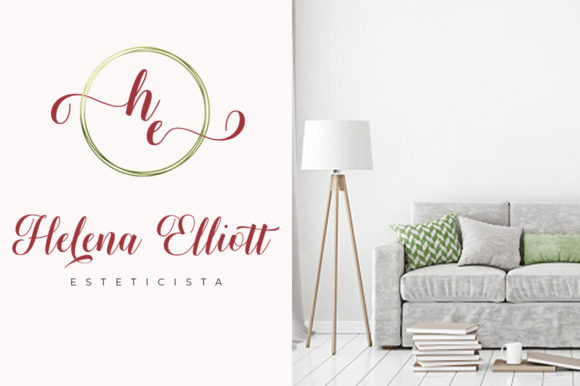 Qellina Font PNG with transparent background - Preview 3