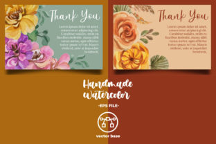 Thank You Card Flower Series Graphic by ian_2201 · Creative Fabrica