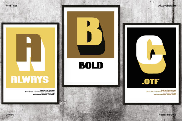 Always Bold Font - Preview 5