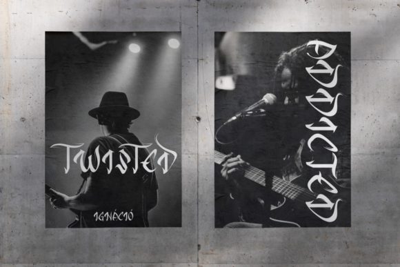 Bad Rocker Font - Preview 1