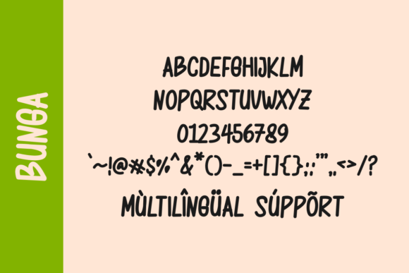 Bunga Mekar Font - Preview 4