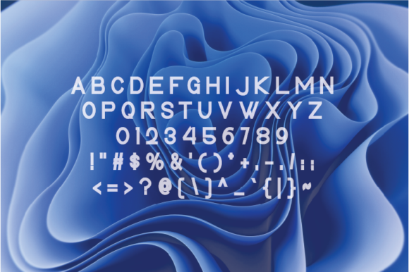 Eostrox Font - Preview 2