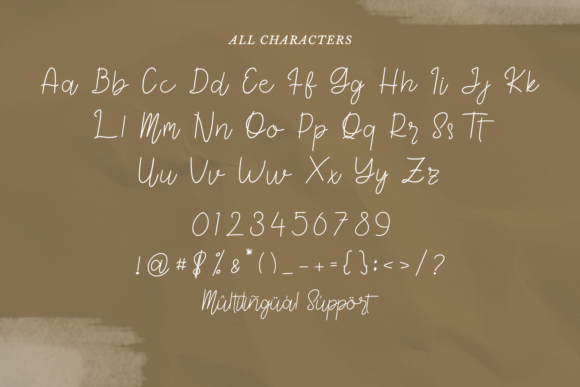 Marsha Stihnoy Font PNG with transparent background - Preview 5