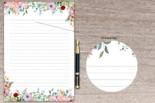 Printable Floral Weekly Planner V1 Graphic by printablepdf · Creative ...