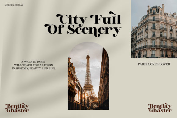Bentlay Ghaster Font - Preview 5
