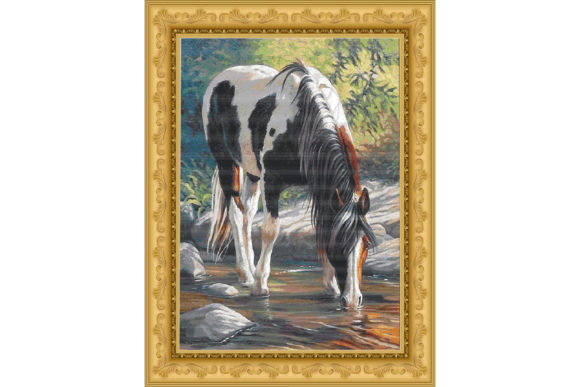 Cross Stitch Patterns Horse, Animals 19