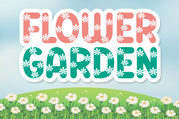 Elona Green Font PNG with transparent background - Preview 2