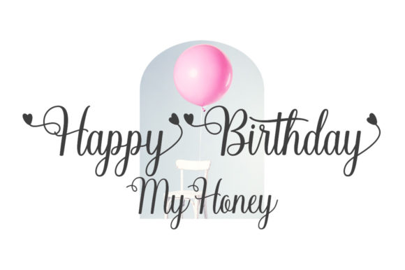 Hello Victonia Font PNG with transparent background - Preview 1