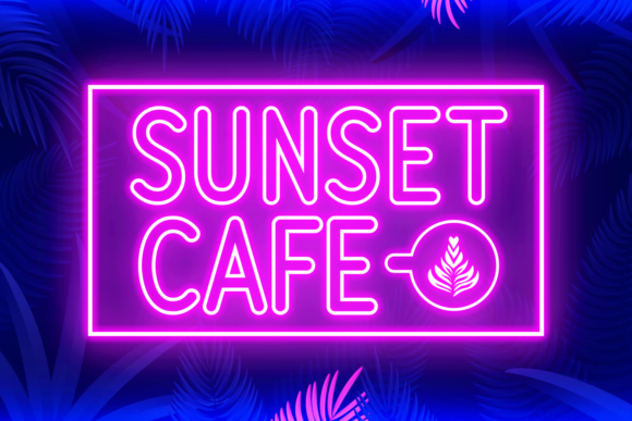 Neonie Font PNG with transparent background - Preview 1