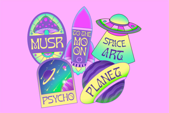 Psychoart Font PNG with transparent background - Preview 2