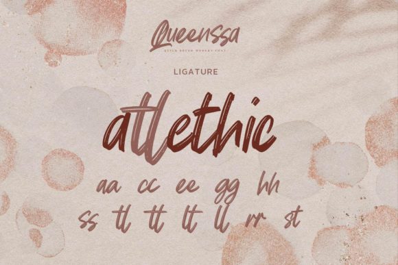 Queenssa Font PNG with transparent background - Preview 6