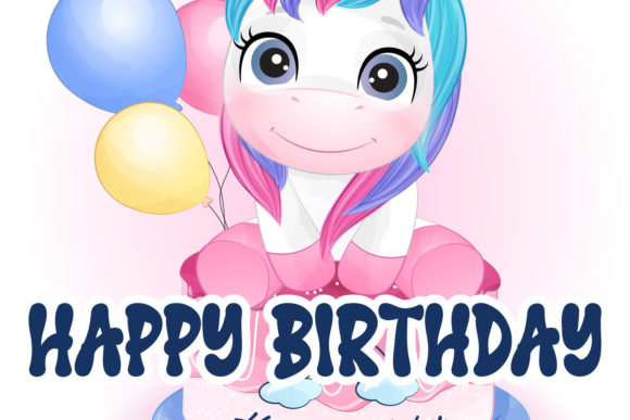 Balloon Unicorn Font - Preview 1