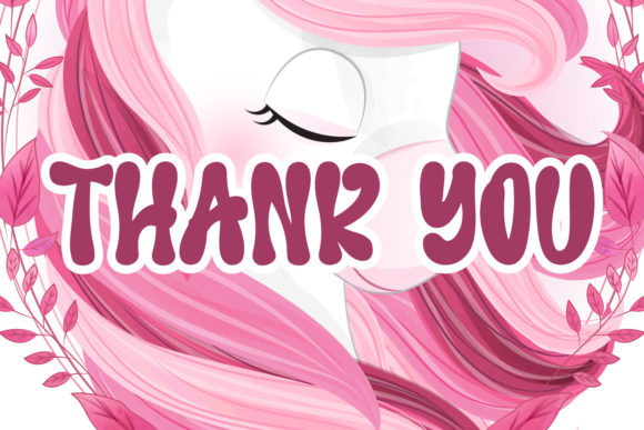 Balloon Unicorn Font - Preview 4