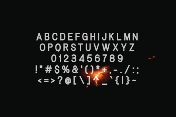 Baseball Font - Preview 2