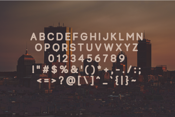 Boston Font - Preview 2