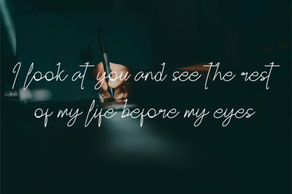 Christine Pallmer Font - Preview 1