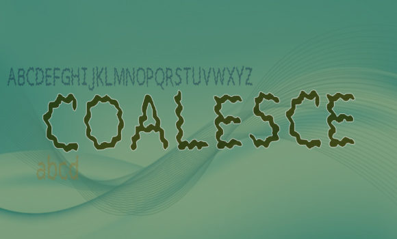 Coalesce Font - Preview 1