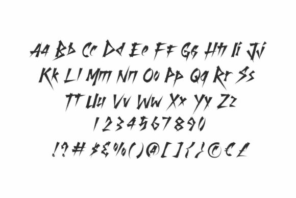 Dark Falcon Font - Preview 3
