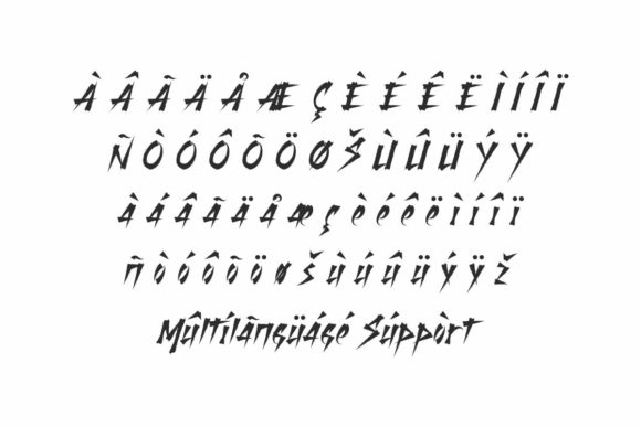 Dark Falcon Font - Preview 5