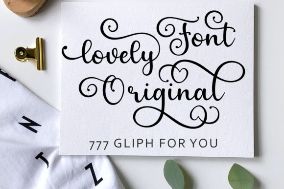 Fateya Font PNG with transparent background - Preview 4