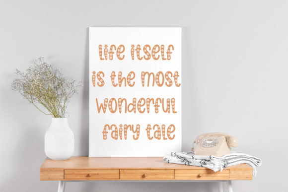 Flower Spring Font - Preview 2