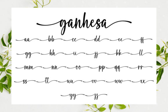 Ganhesa Font - Preview 5