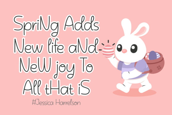 Gelora Easter Font - Preview 2