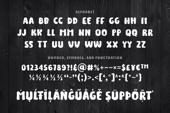 Hello Broken Font - Preview 4