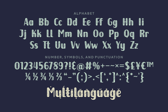 Helo Vena Font PNG with transparent background - Preview 4