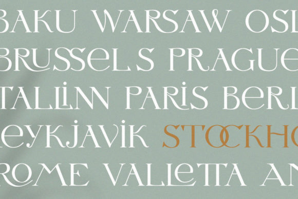 Letterature Font PNG with transparent background - Preview 5