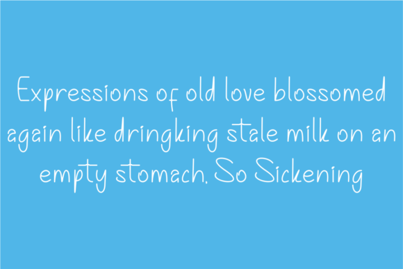 Magical Milky Font PNG with transparent background - Preview 4