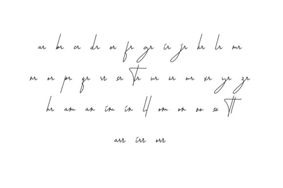 Ohio Signature Font PNG with transparent background - Preview 6