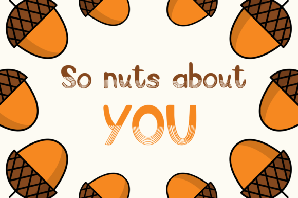 Pretzel Sweet Font PNG with transparent background - Preview 3