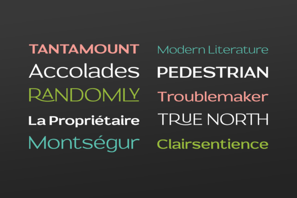 Prose Font PNG with transparent background - Preview 2